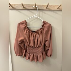 SHEIN peplum top